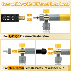 MMINGLE M22 fittings adapter supports flexible setup without extra parts.