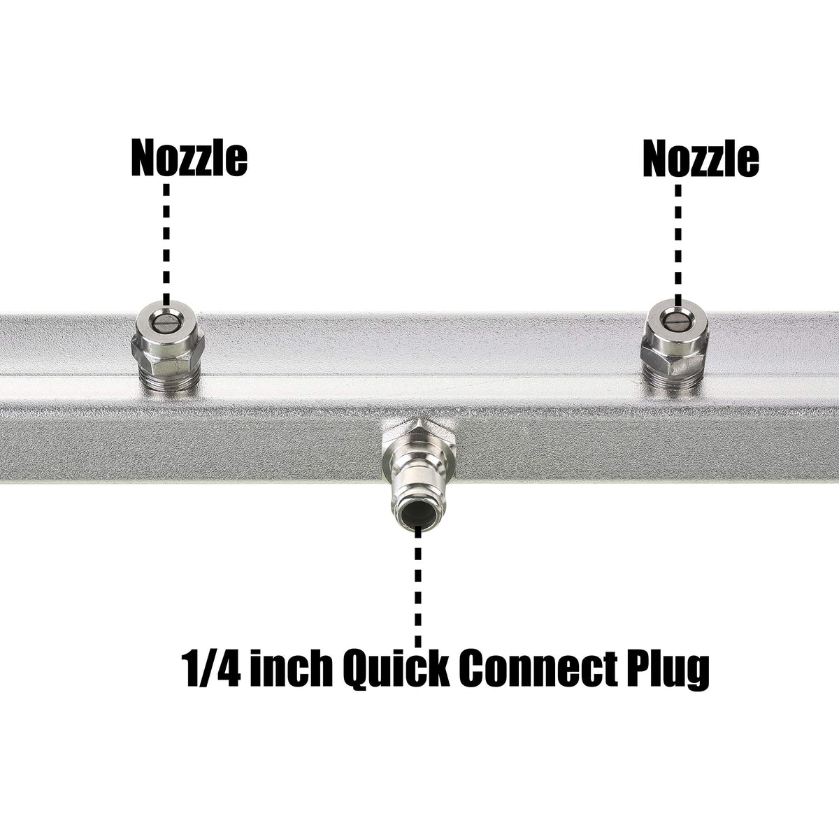 M MINGLE quick-connect system simplifies attachment to the washer setup.