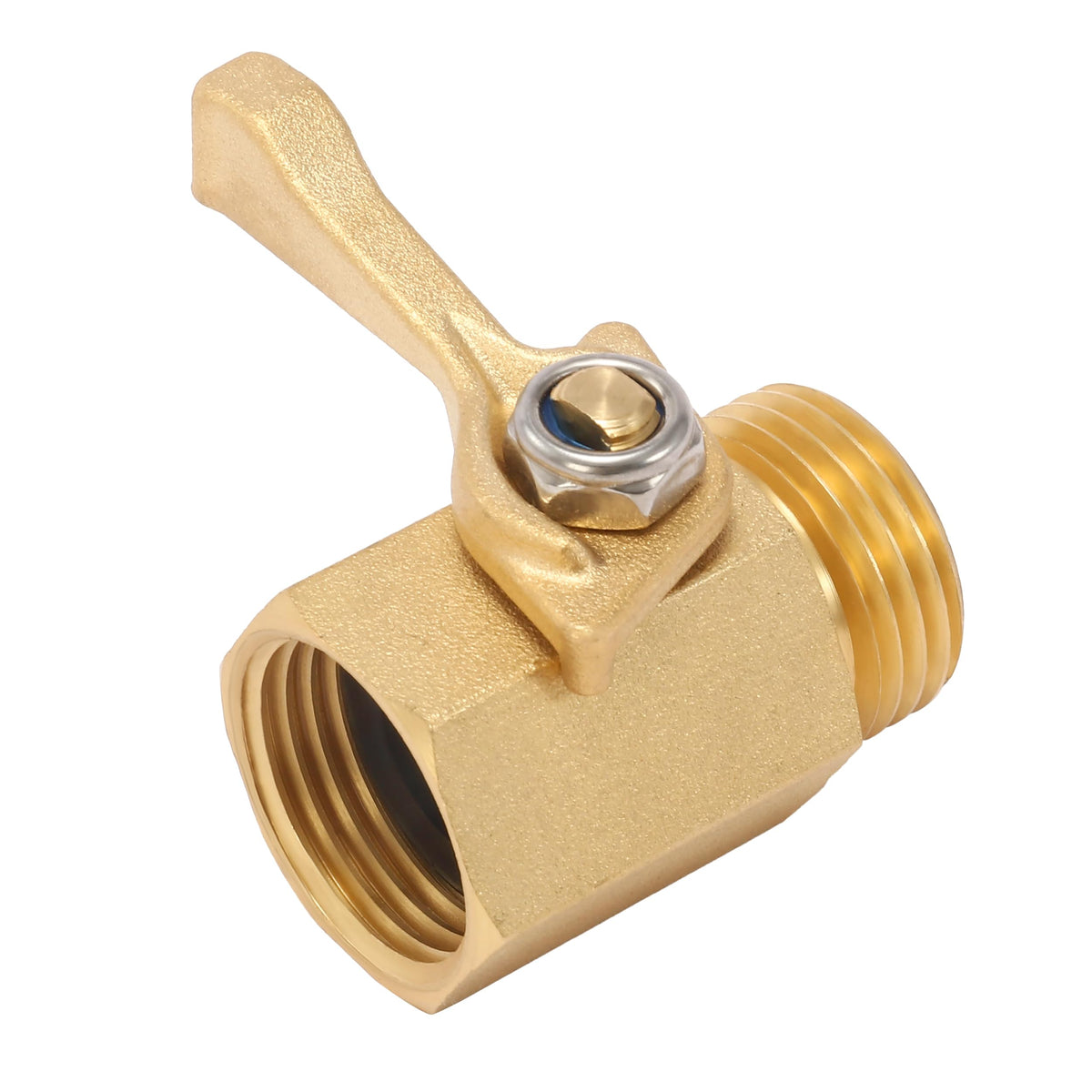 M MINGLE solid brass construction emphasizes durability for outdoor use.