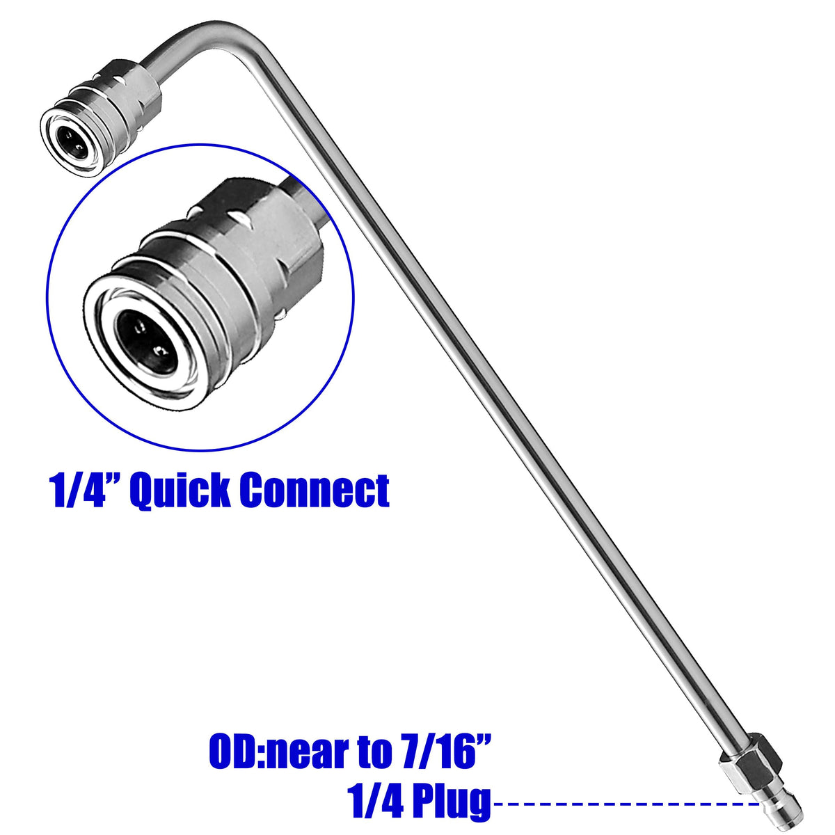 MMINGLE undercarriage cleaning attachment reaches tight spaces under vehicles.
