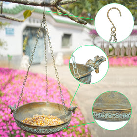 MNRYLKB S-hook enables easy hanging indoors or outdoors.