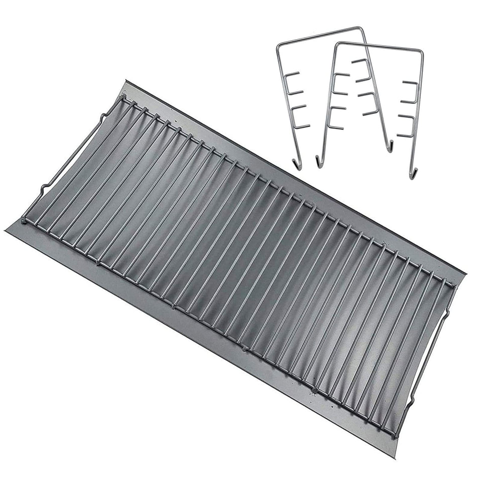 MOASKER ash pan 27inch for Char Griller, fits multiple models, eases ash collection.