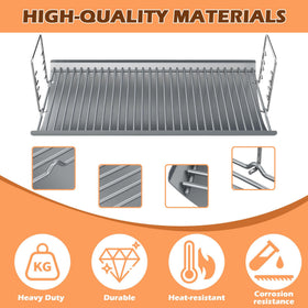 MOASKER charcoal tray replacement helps keep charcoal organized during cooking.