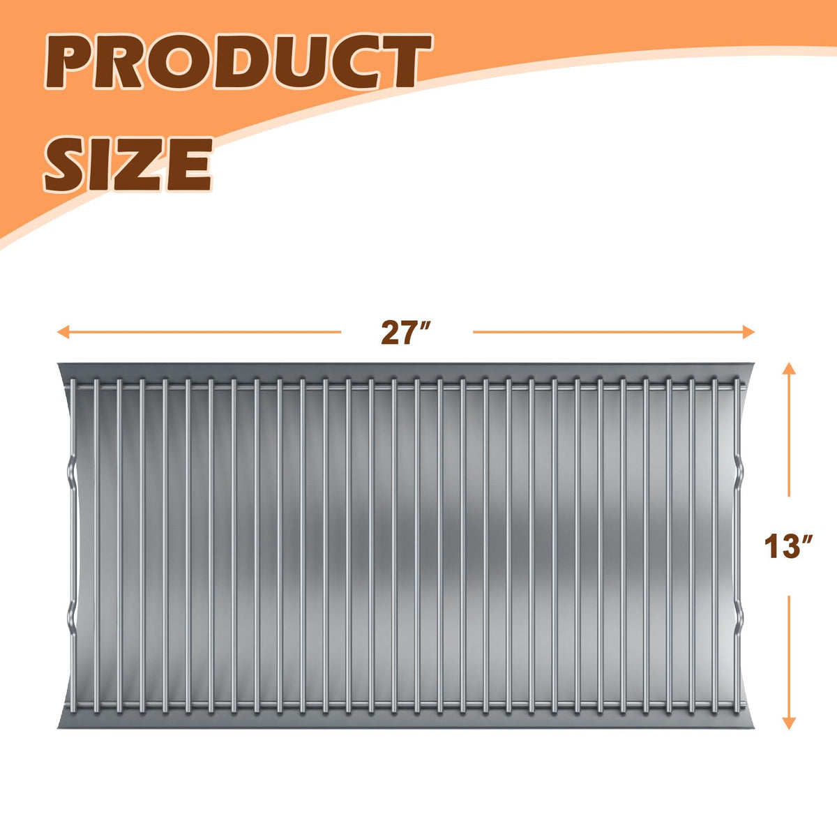 MOASKER two-piece fire grate hanger set keeps grates aligned for steady airflow.