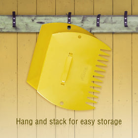Mobitel Leaf Scoops ideal for mulch, soil, or compost movement around the garden.