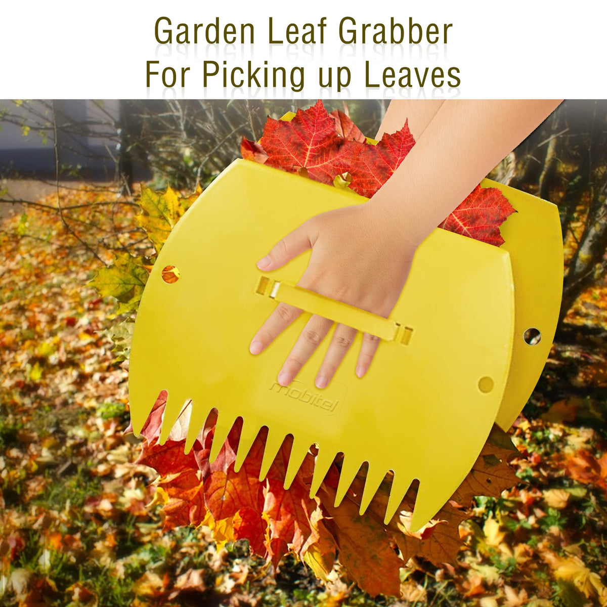 Mobitel Leaf Scoops safety design with no sharp corners for easy handling.