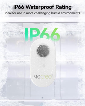 MOCREO LS1 IP66 waterproof enclosure for humid environments.