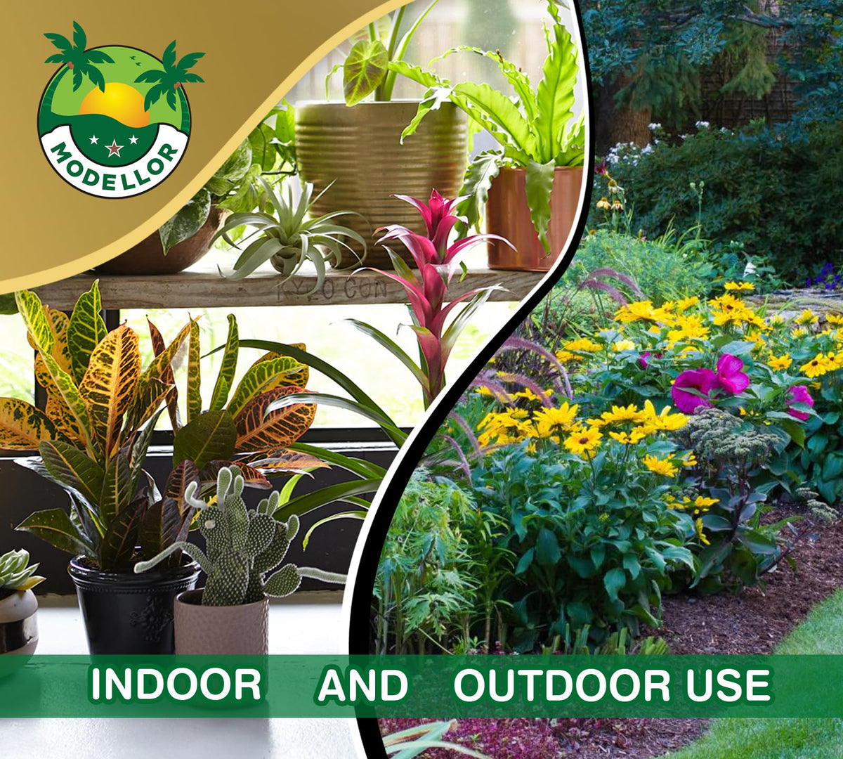 MODELLOR coco coir used in raised beds as mulch substitute