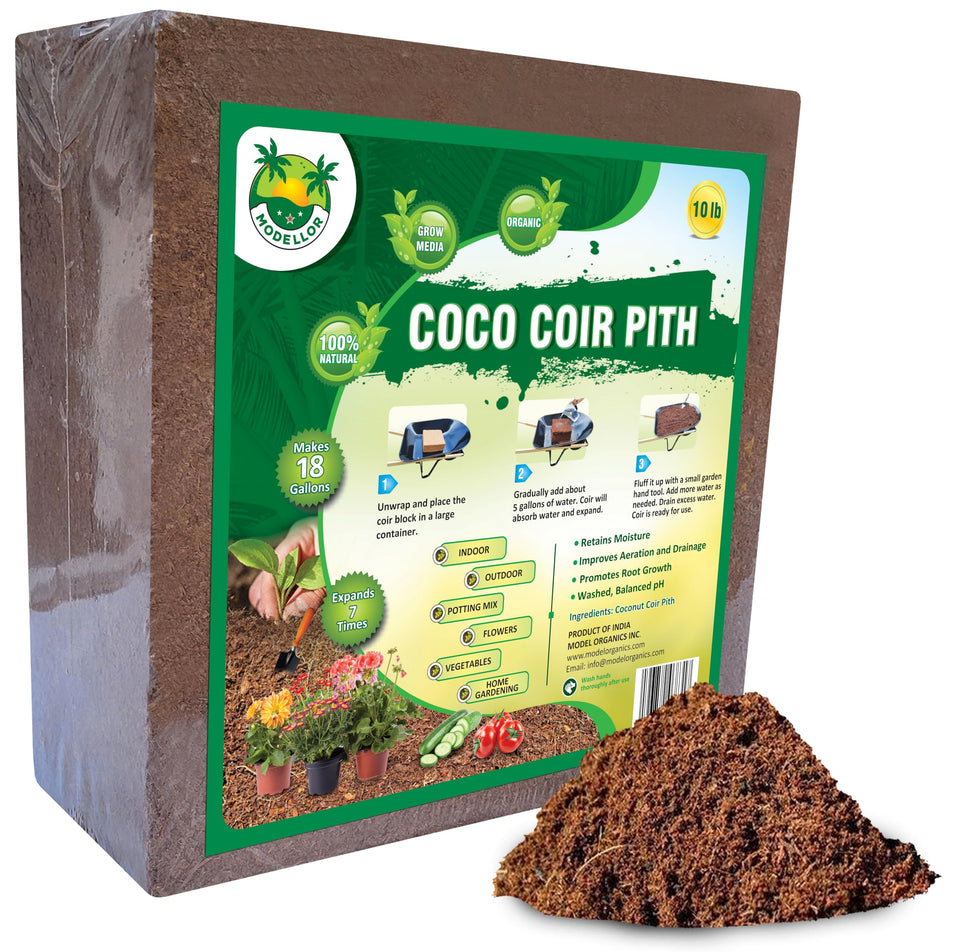 MODELLOR coco coir brick ready to use for immediate planting