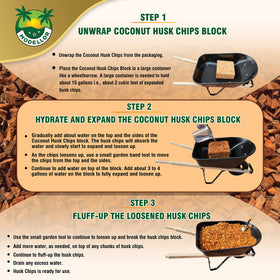 MODELLOR Coco Chips odor-absorption helps keep reptile enclosures fresh