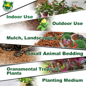 MODELLOR Coco Chips soft-habitat provides comfortable reptile bedding