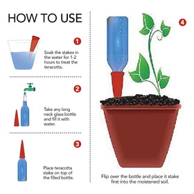 Eco-friendly irrigation system using recycled bottles by Modern Innovations