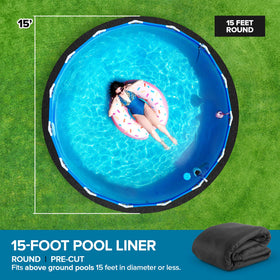 Heavy-duty pool pad from Modern Innovations providing durable underlayment