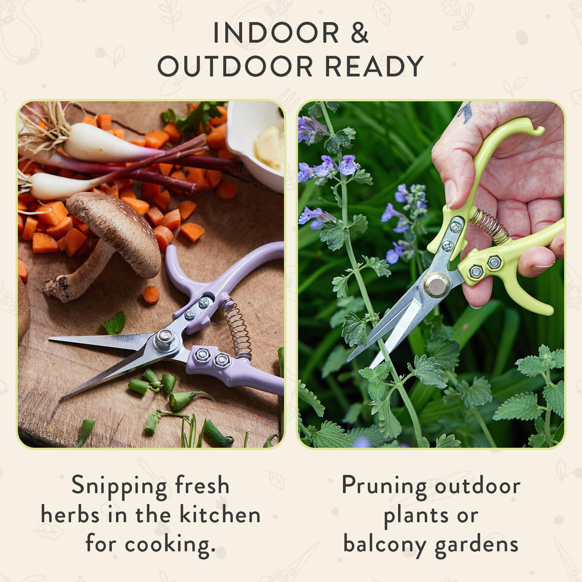 Modern Sprout chartreuse color helps quick identification in your toolkit.