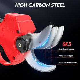 MODOFO pruning shears illustrate two cut sizes for flexible trimming
