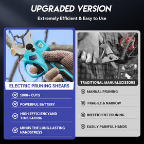 Modofo pruning shears cutting two sizes: 0.98 and up to 1.4 inches