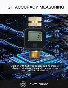MOES total flow readout helps track cumulative water usage across sessions.