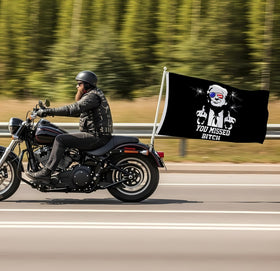Lightweight MOFAN flag flutters gracefully in a light breeze.