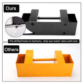 MOFEEZ drain holes bottom design aids moisture drainage for wood.