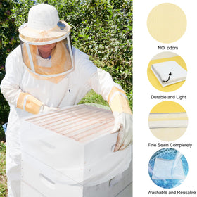Mofuiry durable bee box net bag for long-term use