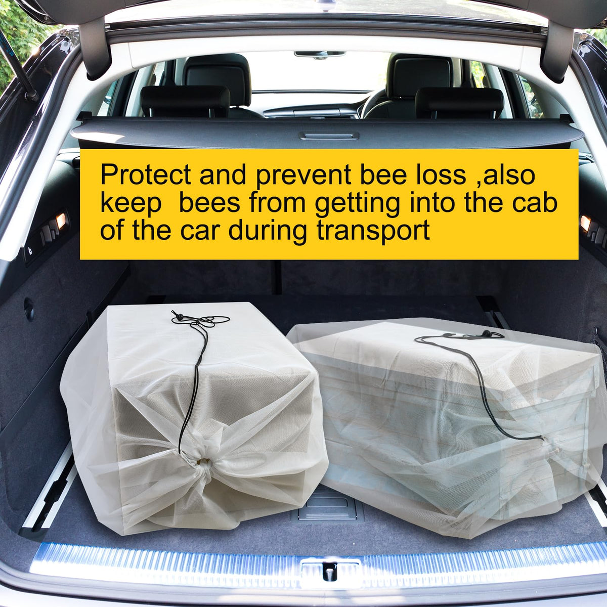 Mofuiry breathable beekeeping bag supports airflow during handling