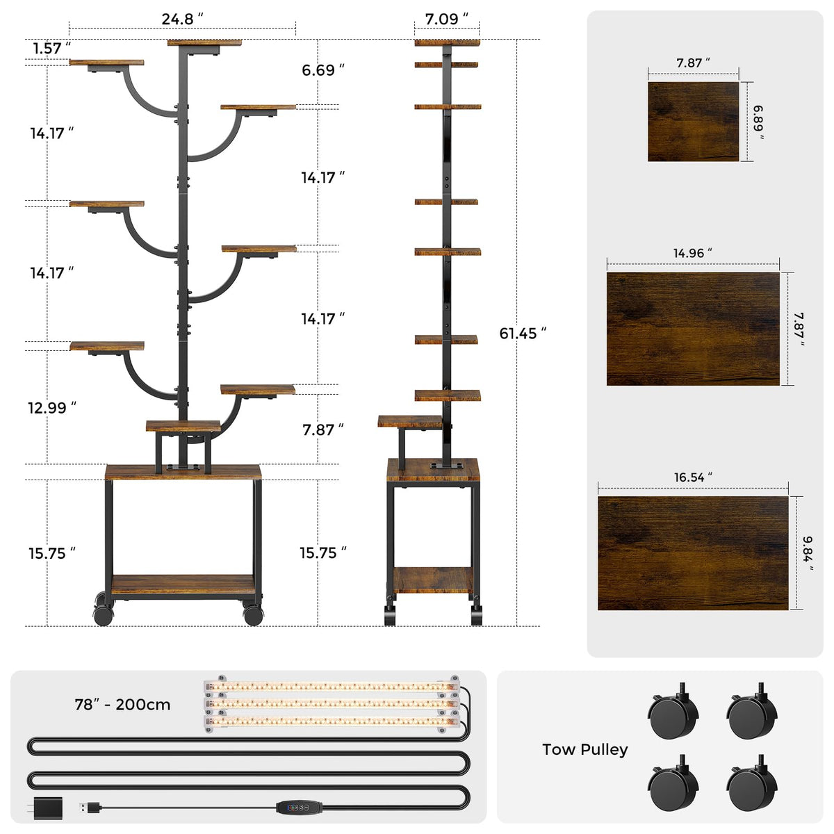 Mogaath anti-tip safety straps improve stability around kids and pets.