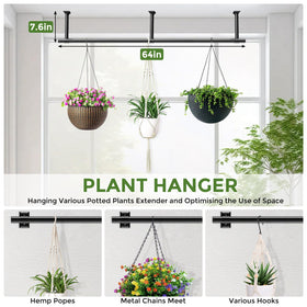 Mogaath hanging-extender compatible with ropes and chains for flexible setups.