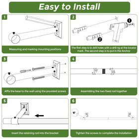 Mogaath heavy-duty-plant-hanger supports up to 220 pounds for large plants.