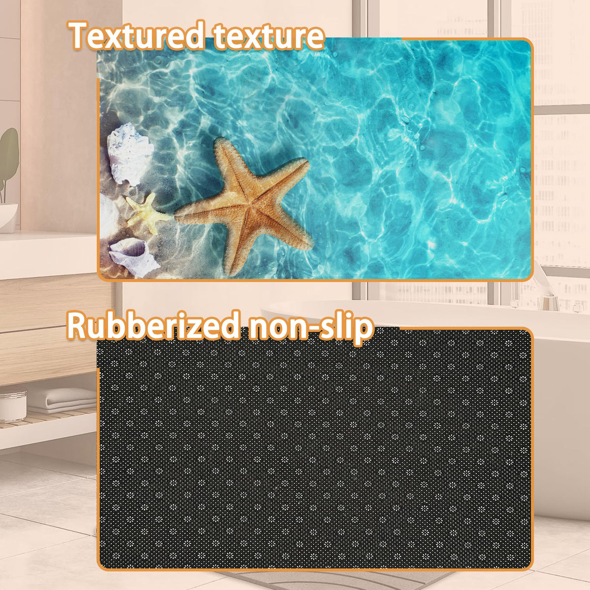 Mogifedc indoor-outdoor rug entrance highlighting durable weather-ready design for any porch