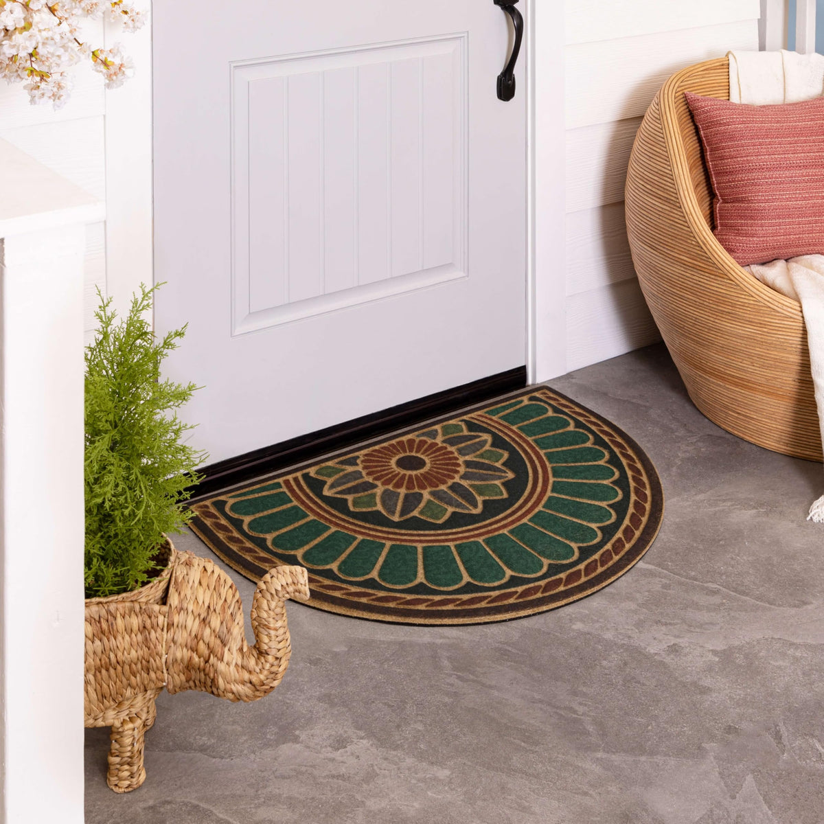 Mohawk Home all-weather mat durable for porch use in any weather