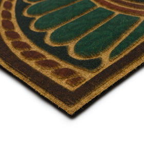 Mohawk Home recycled rubber backing adds slip-resistant grip