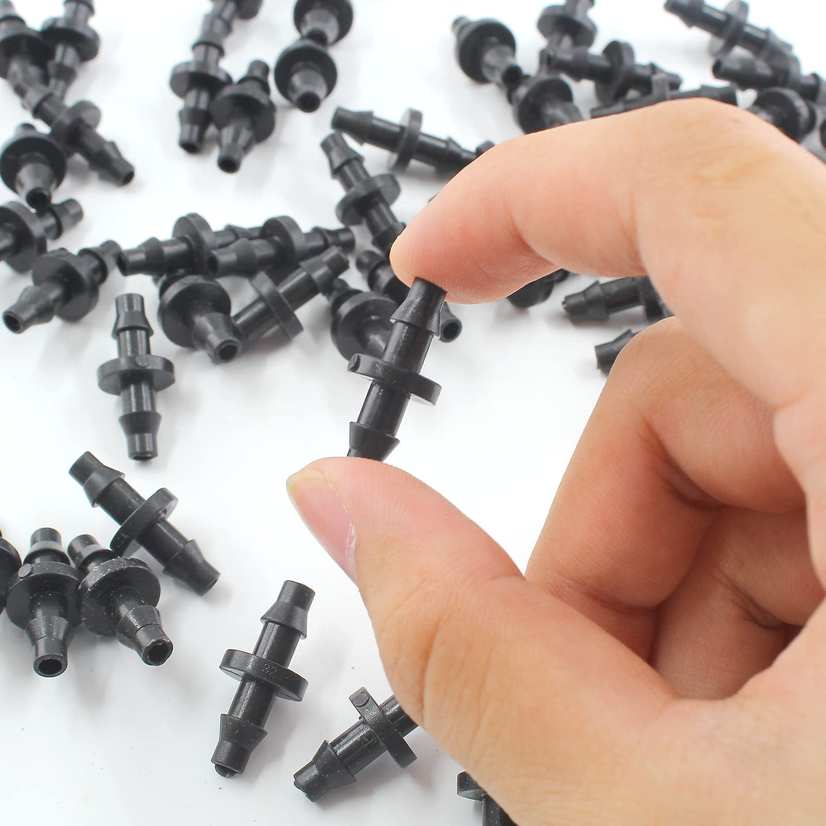 Moicstiy plastic fittings are corrosion resistant and durable for outdoor use