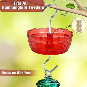 Universal-fit installation of the Moinmoly moat on various feeders