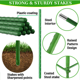 Moirsunt weather-resistant stainless-steel core cages resist rain erosion.