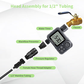 Moistenland regulator durable ABS body suitable for outdoor use.