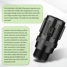 Moistenland regulator installed in a garden with external exposure.