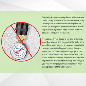 Moistenland two-pack regulators for multi-zone drip irrigation setups.