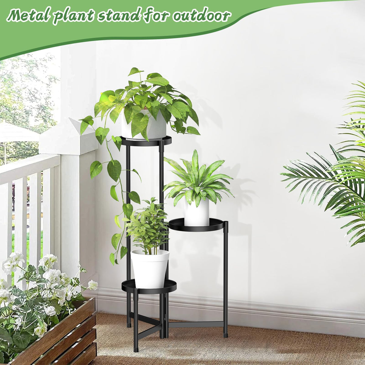 MOKANI foldable design saves space in living rooms, balconies, and patios.