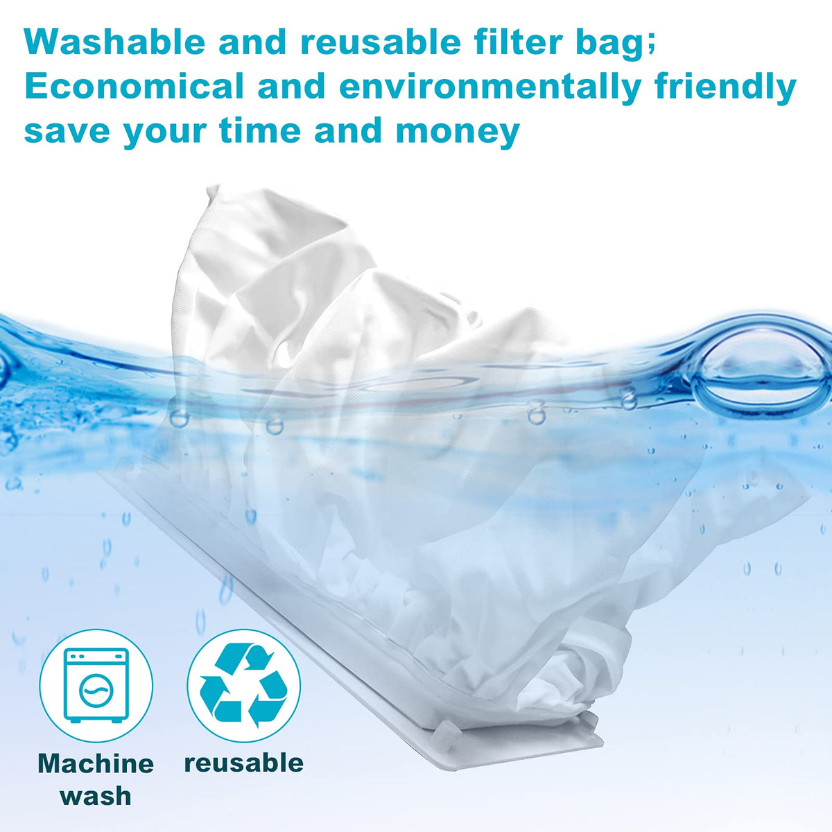 Molidan Dolphin bag compatible with DX3 and DX4 pool cleaners.