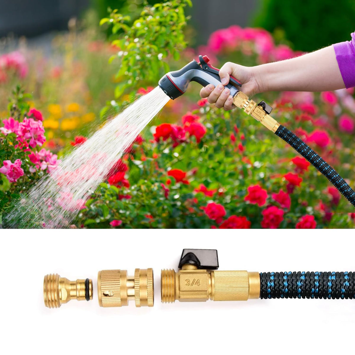 MOLIK no leak connection maintains steady water flow