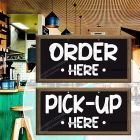 MOLESS cafe bar sign suits indoor and outdoor setups and grabs attention.