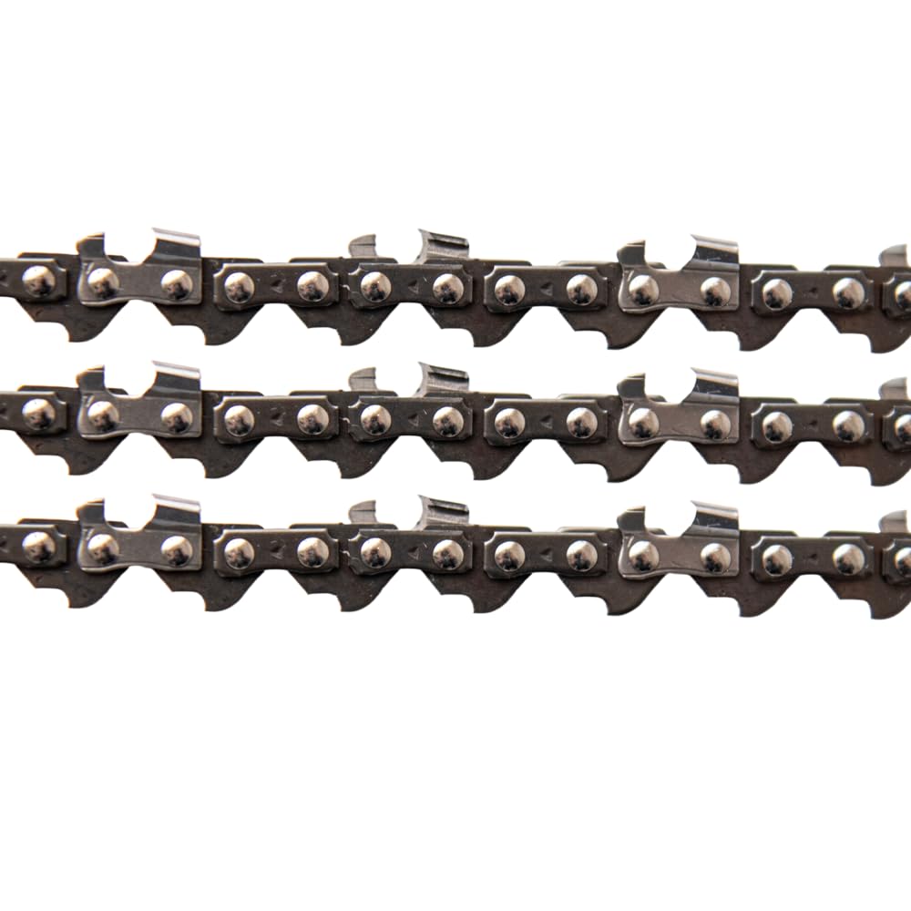 Molten 12-inch chain for Stihl MSA60C improving cutting speed and control.