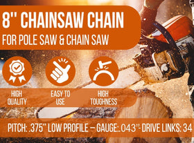 Molten Dewalt-compatible chain for DCPS620 series enables smooth, reliable cutting.