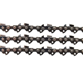 Molten German steel close-up highlights durability across all three chains.