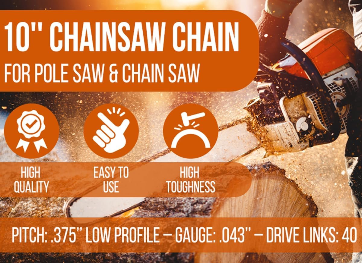 Close-up of Molten chain fitting Milwaukee 3016-20PS with robust construction.