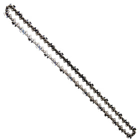 Molten Stihl MS250 18-inch chain tensioning demo promotes safe setup.