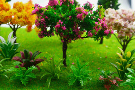 MOMOONNON moss bonsai micro landscape accents for tiny scenes