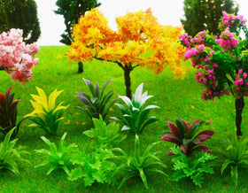 MOMOONNON train model trees for railway scenery and diorama building
