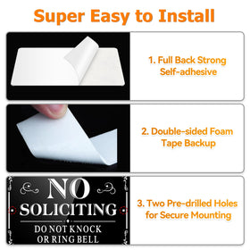 MongFun self-adhesive backing and pre-drilled holes simplify mounting.