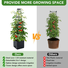 Monirsen suitable for indoor and outdoor use with climbing plants.